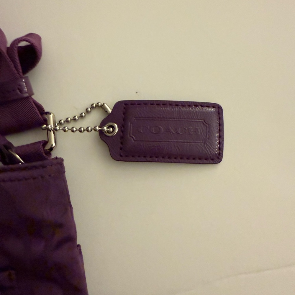 New Coach Signature Amethyst bag - Picture 3 of 8
